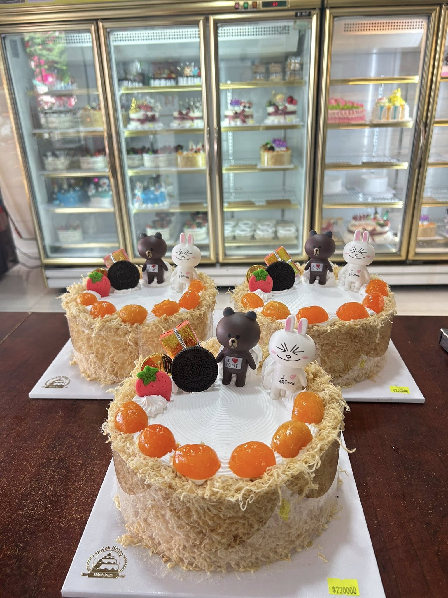 MẪU BÁNH KEM BÔNG LAN TRỨNG MUỐI