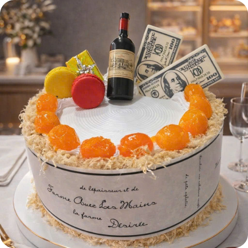 MẪU BÁNH KEM BÔNG LAN TRỨNG MUỐI